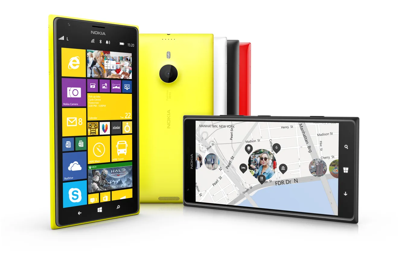 Фото обои Телефон, Nokia, Lumia, Smartphone, Telephone, Смартфон, 1520, Windows Phone 8