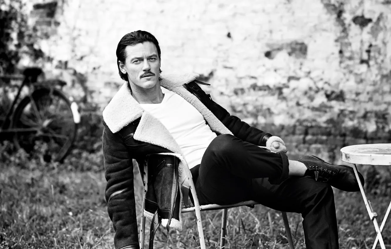 Фото обои фотосессия, Luke Evans, Люк Эванс