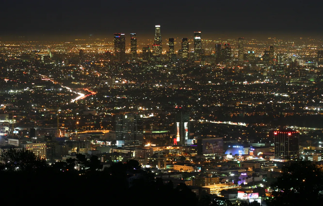 Фото обои city, город, USA, Los Angeles, California