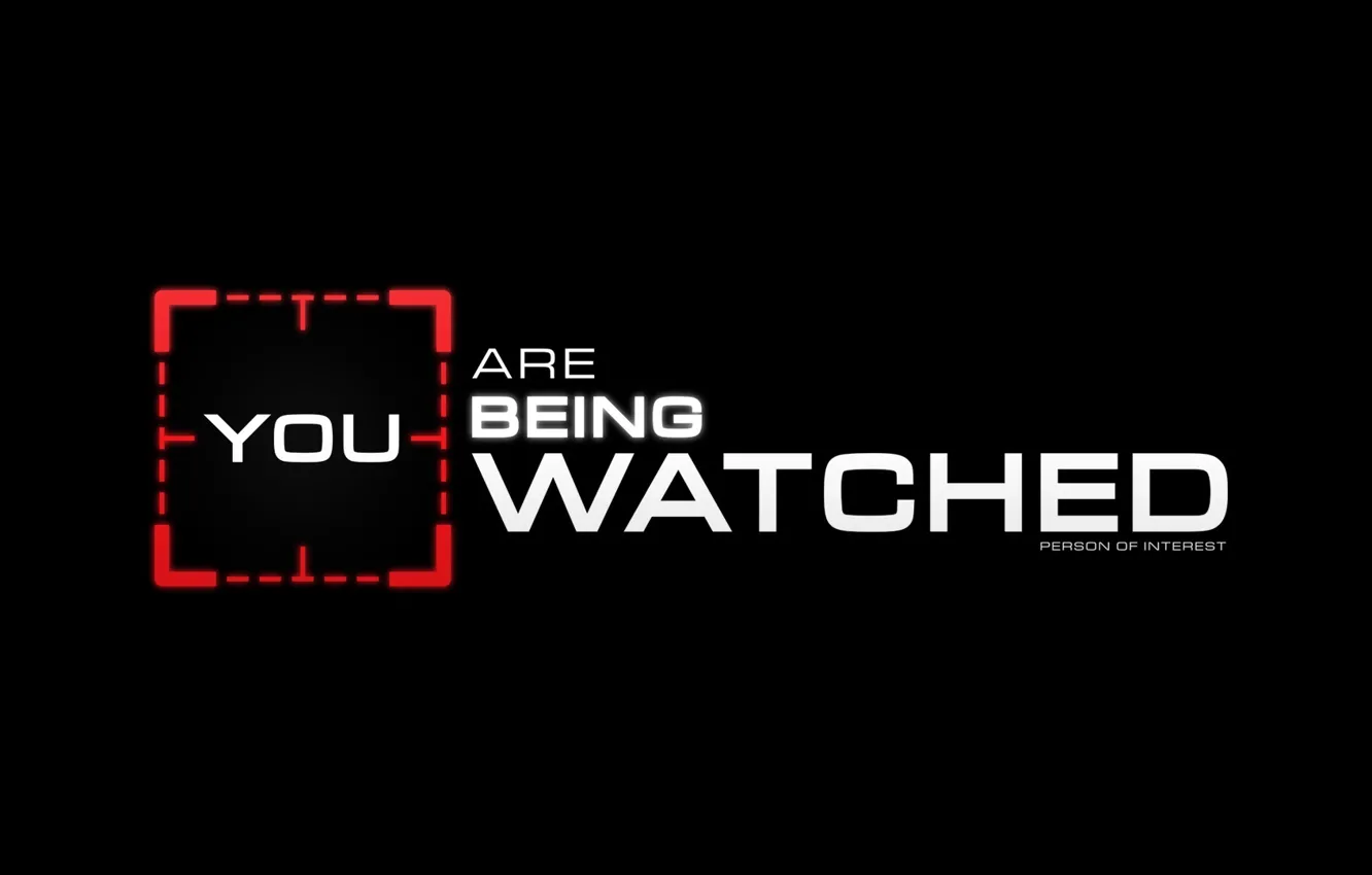 Фото обои CBS, TV show, Person of interest, POI, You are being watched