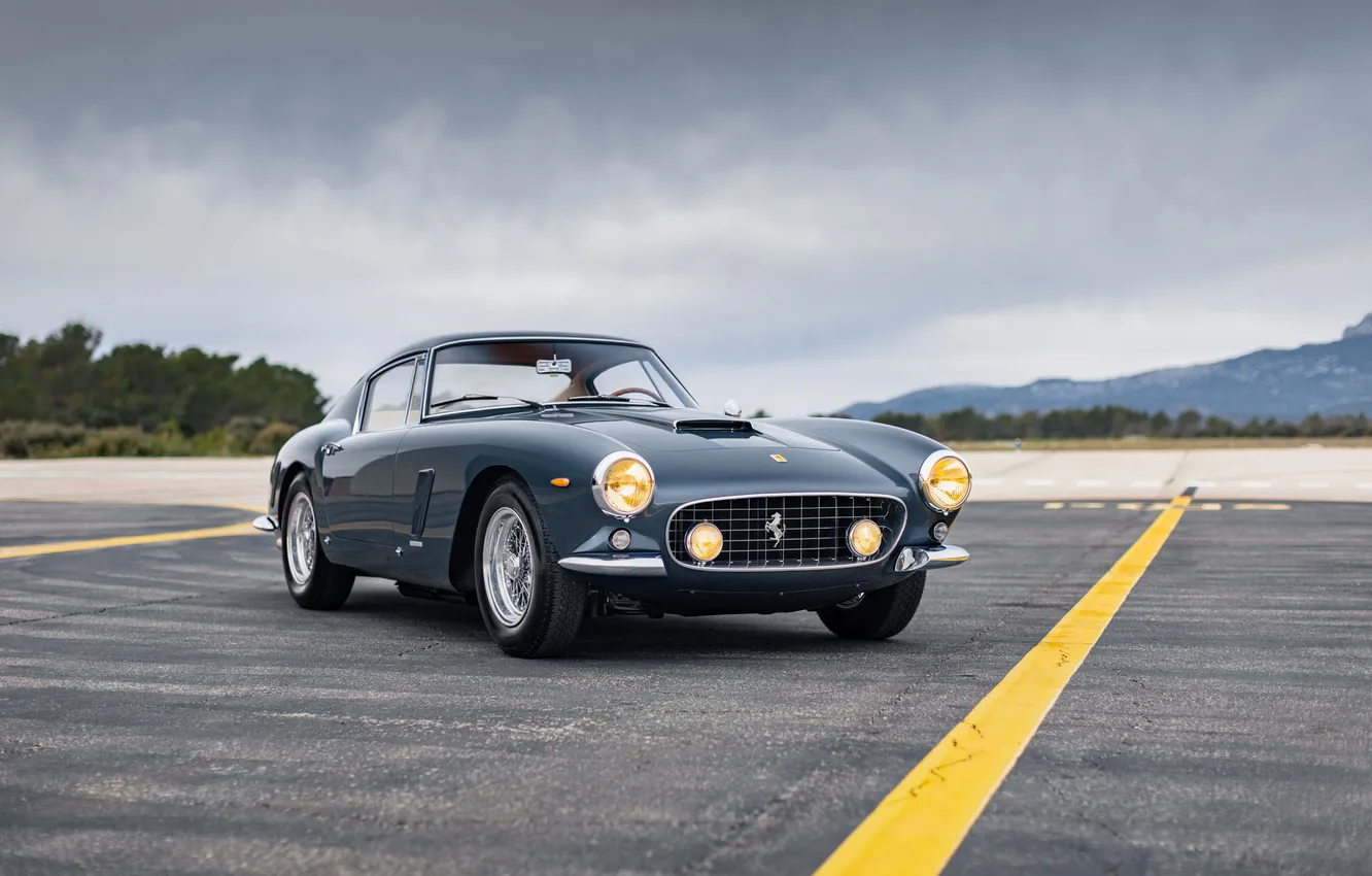 Фото обои Ferrari, 1963, 250, Ferrari 250 GT Berlinetta Passo Corto Lusso