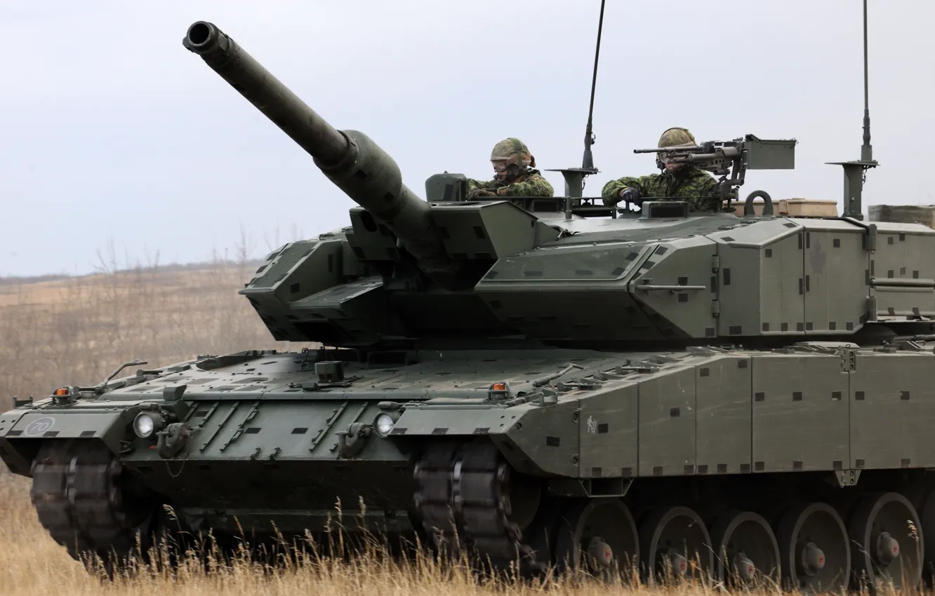 Фото обои Германия, танк, Leopard 2A6, военная техника