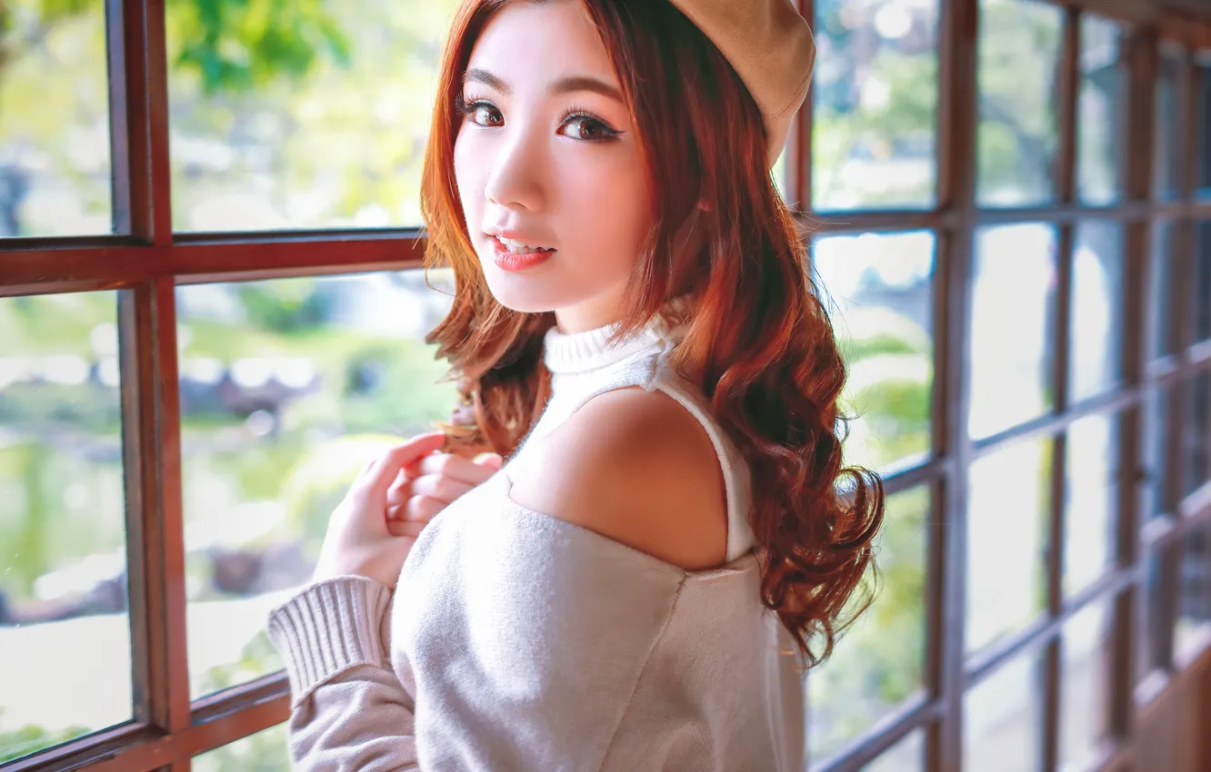 Фото обои wallpaper, girl, sexy, woman, model, china, asian, cute