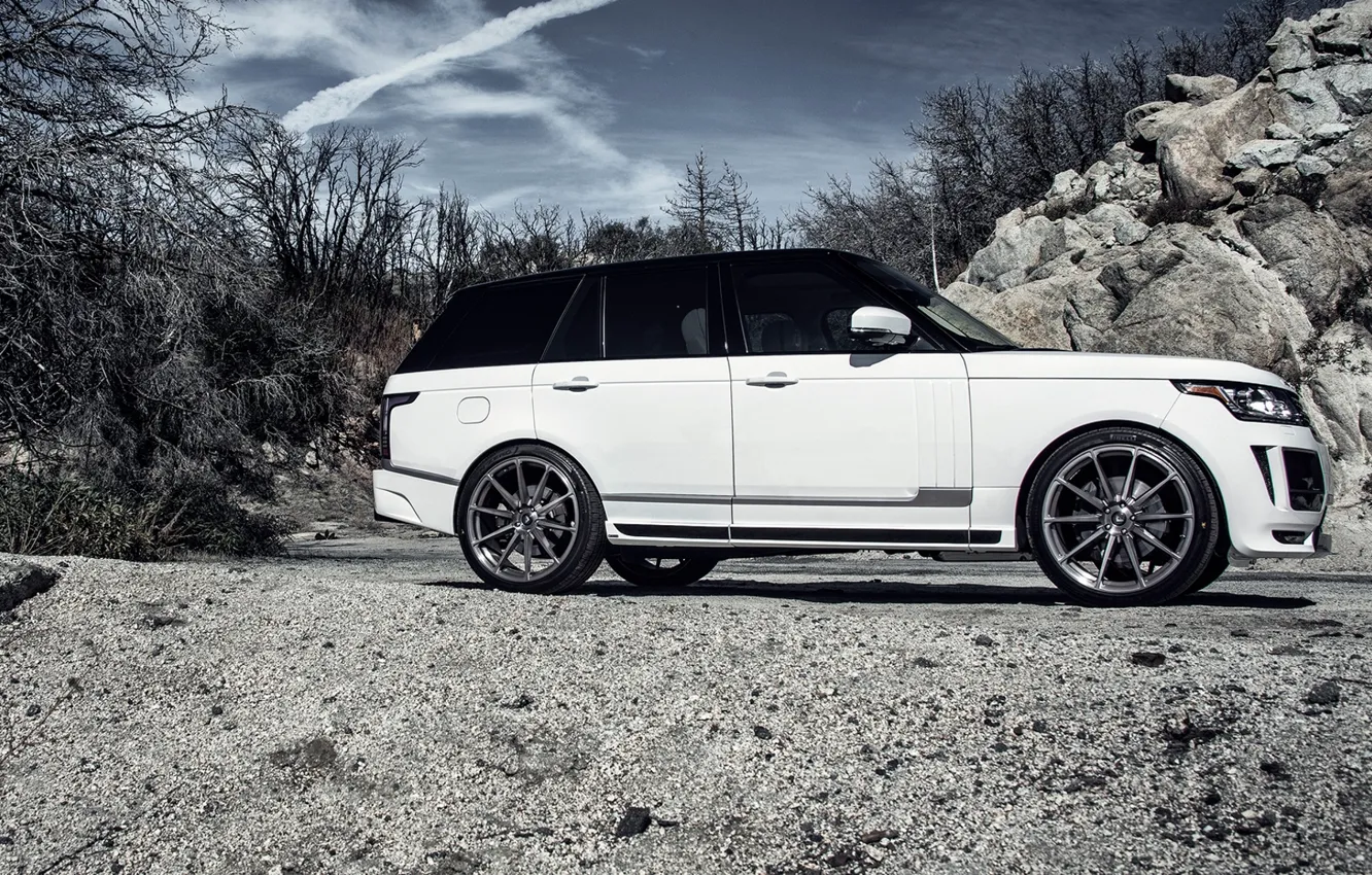 Фото обои Land Rover, Range Rover, ленд ровер, рендж ровер, Vogue, 2015