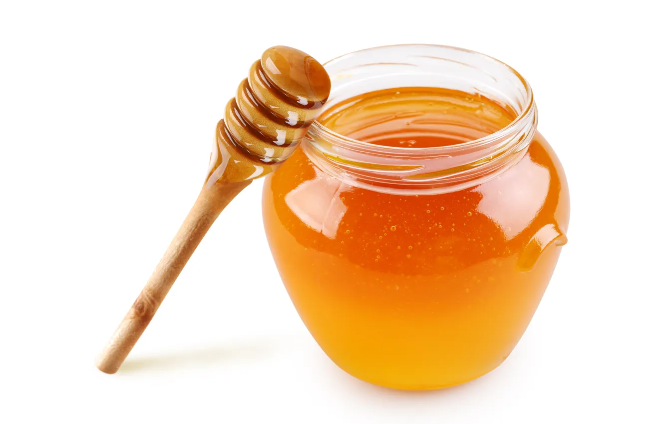 Фото обои пузырьки, сладко, honey, мёд, баночка, аппетитно, honey dipper