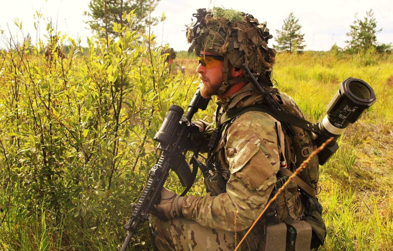 Фото обои оружие, солдат, Danish Army