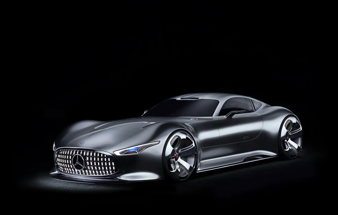 Фото обои фон, Mercedes-Benz, Мерседес, концепт, суперкар, Vision GT, Cigarette Racing