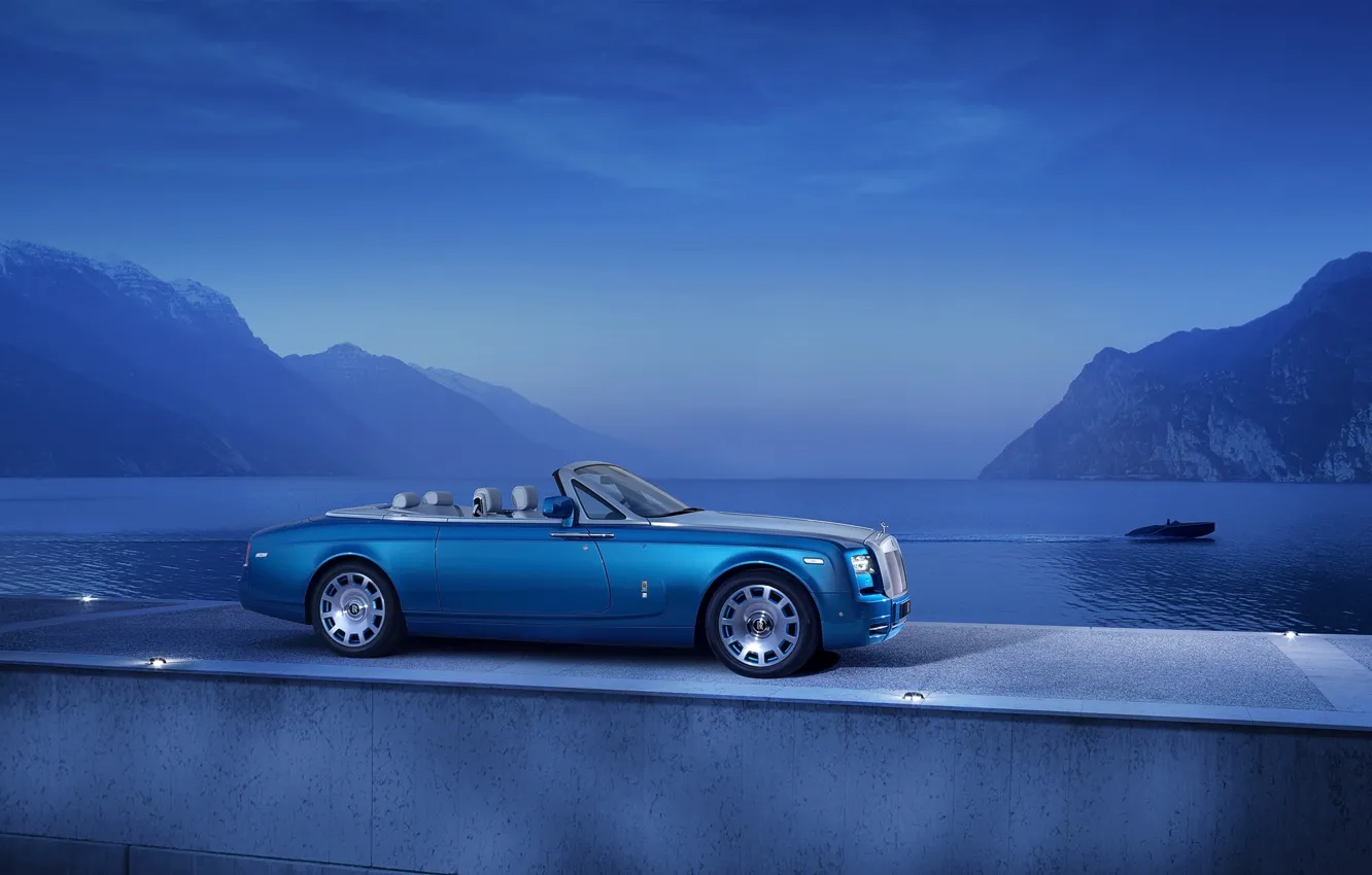 Фото обои car, катер, Rolls-Royce Phantom, Coupe, Drophead, Waterspeed Collection