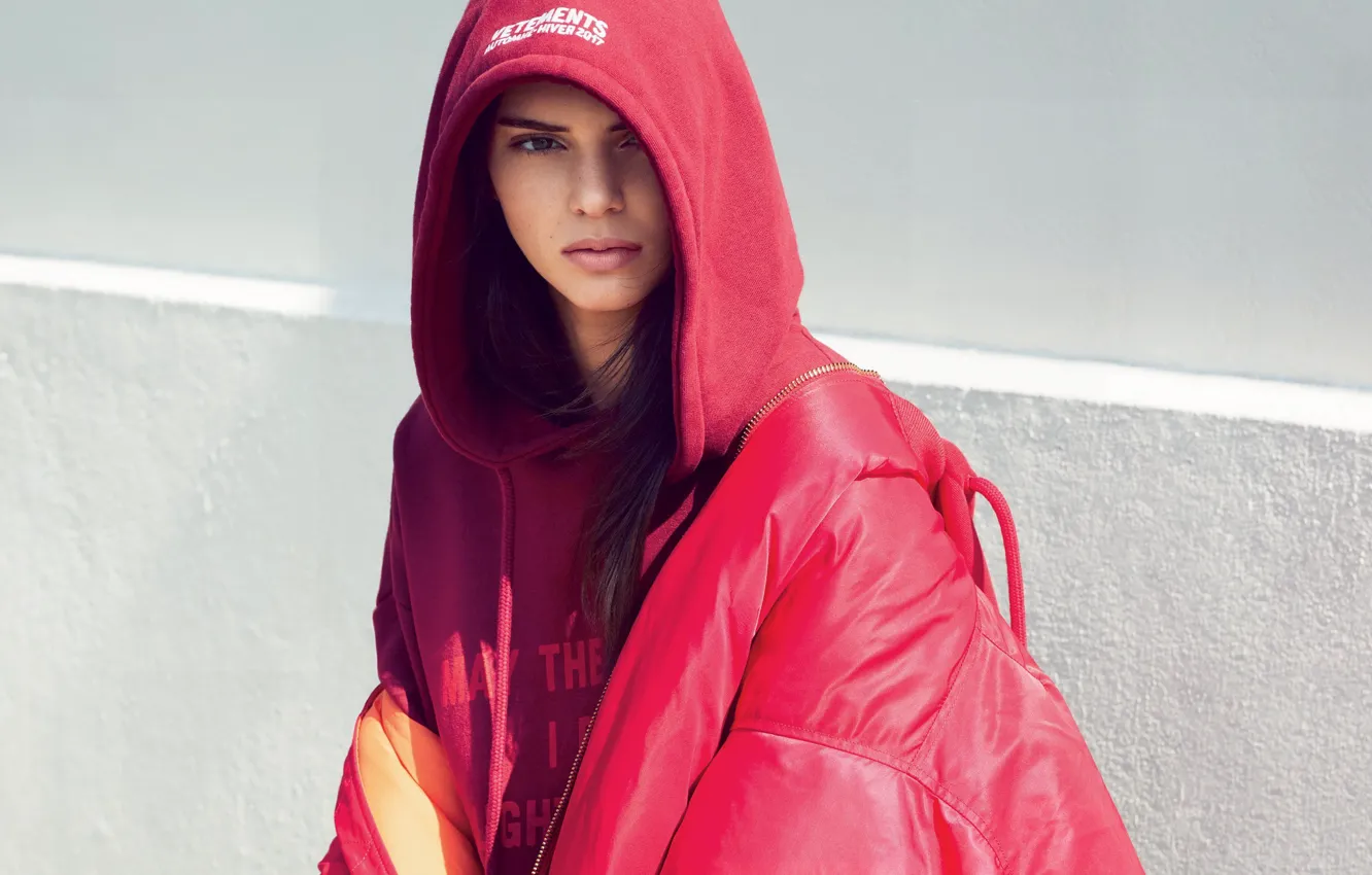 Фото обои модель, брюнетка, Kendall Jenner