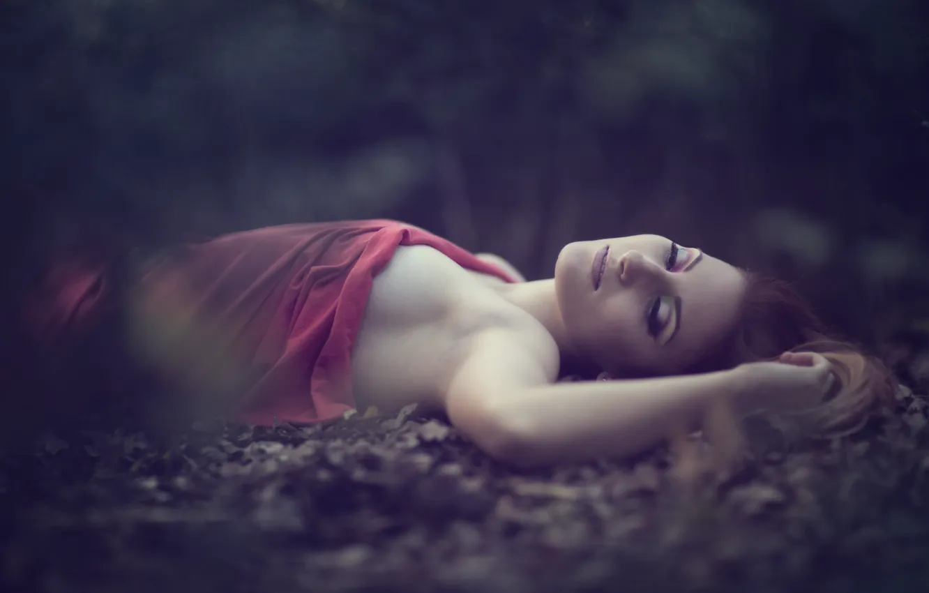 Фото обои dress, model, pose