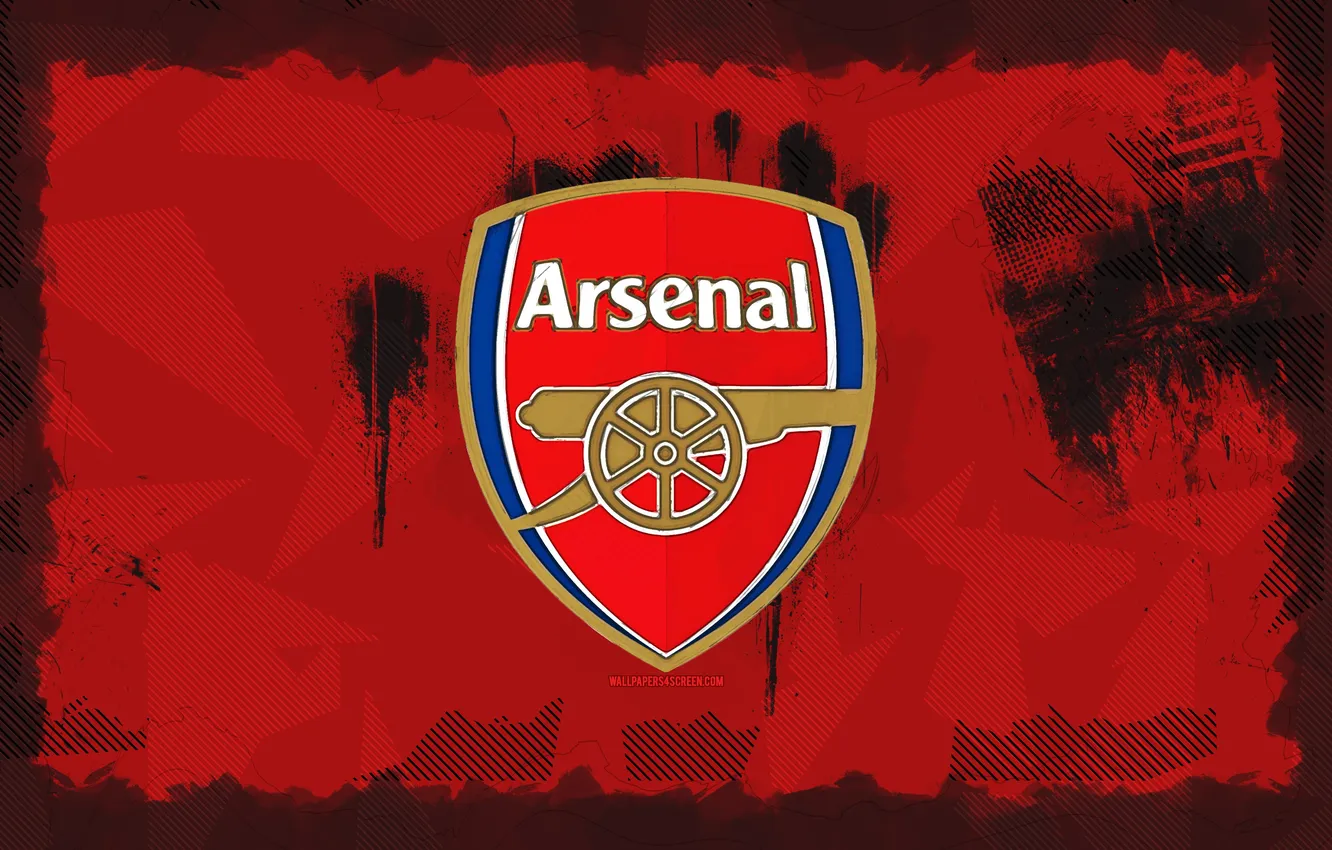 Фото обои Logo, Football, Arsenal, Gunners, Arsenal FC, Badge, Crest