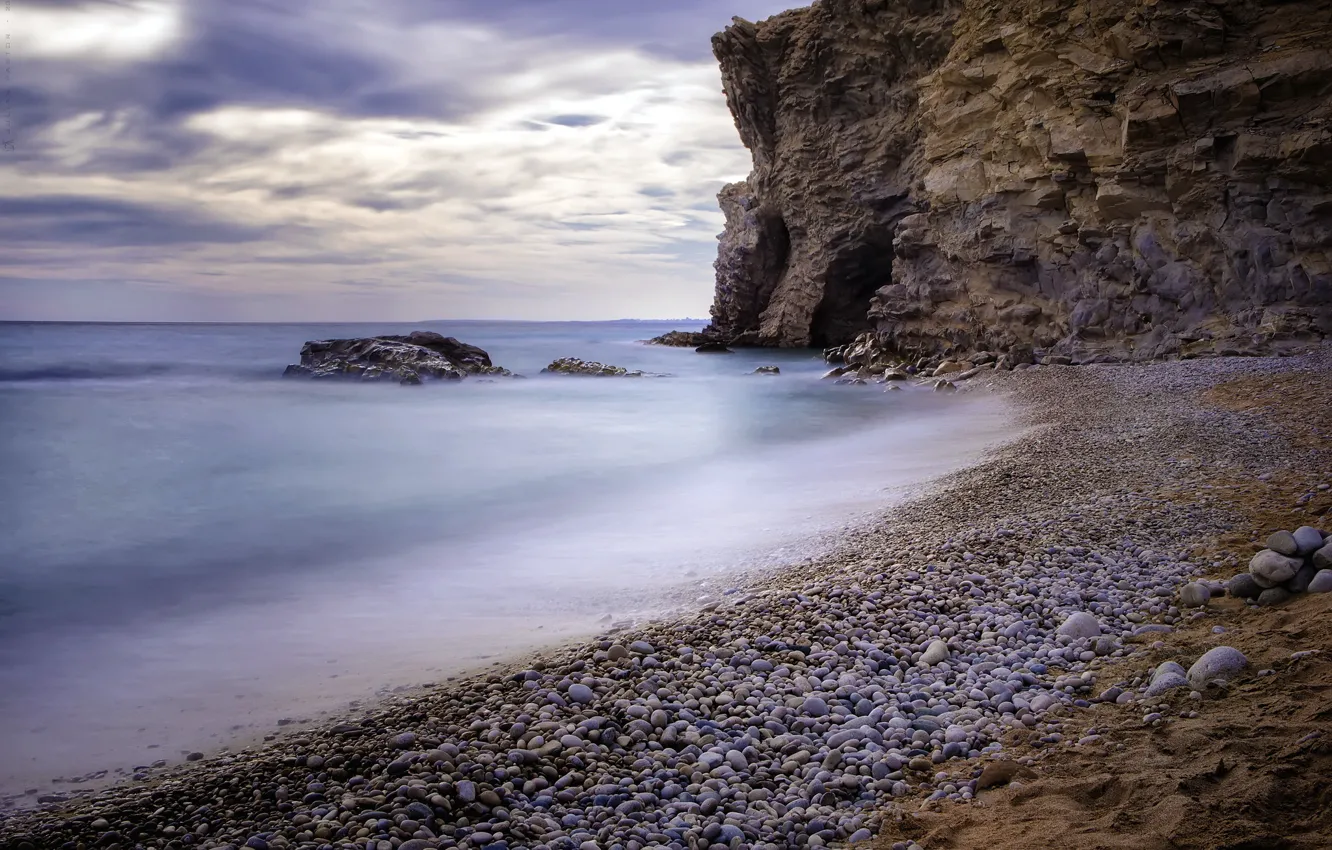 Фото обои Alicante, Villajoyosa, Cala Paraiso