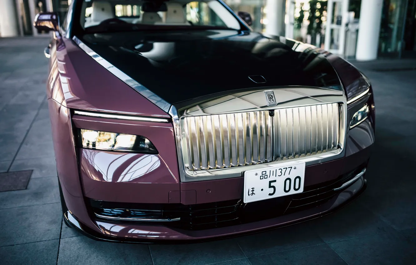 Фото обои Rolls-Royce, Spectre, 2024, Rolls-Royce Spectre