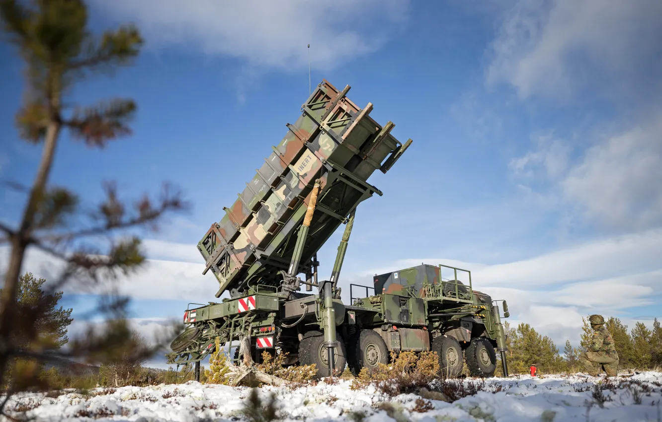 Фото обои комплекс, Patriot, Пэтриот, Зенитно-ракетный