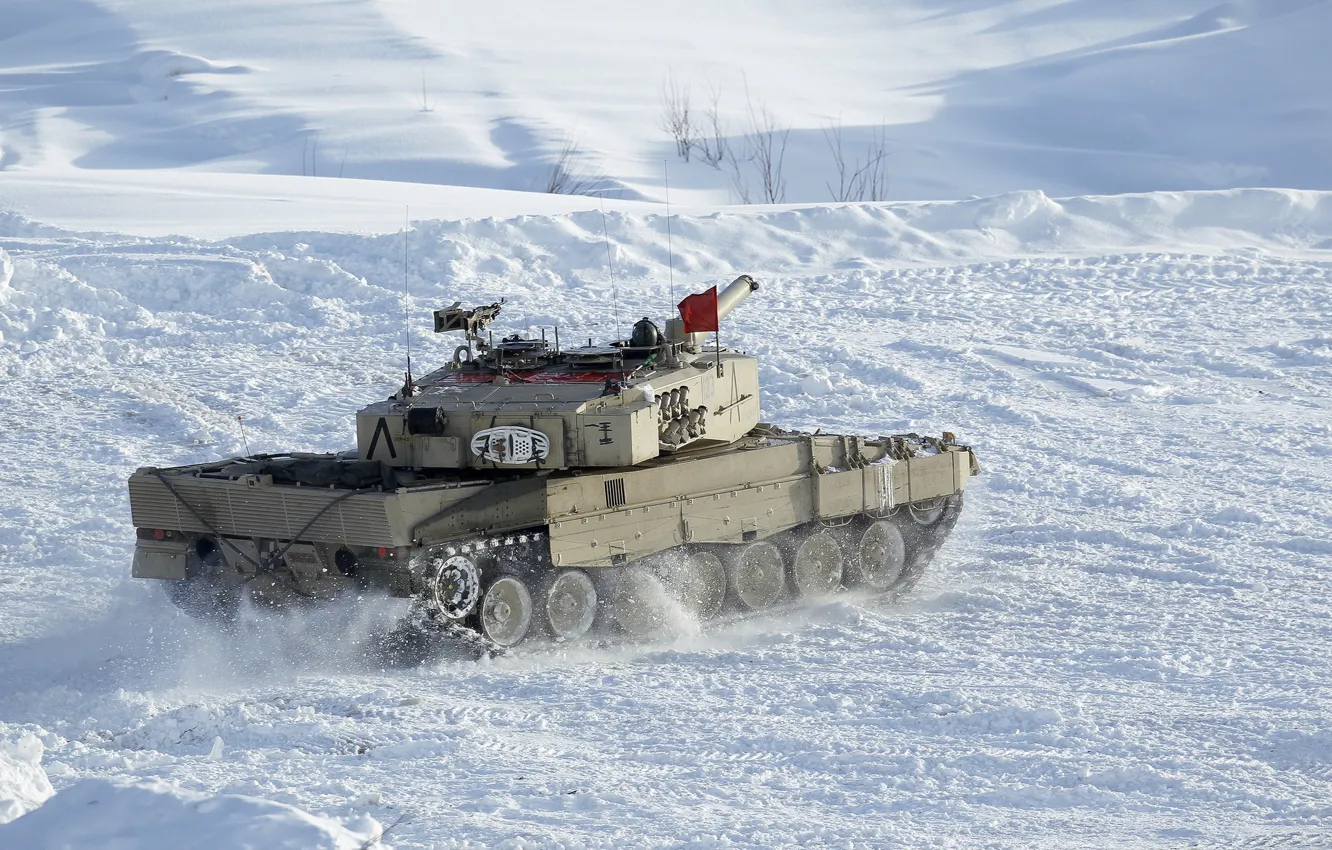 Фото обои оружие, танк, Leopard 2A4