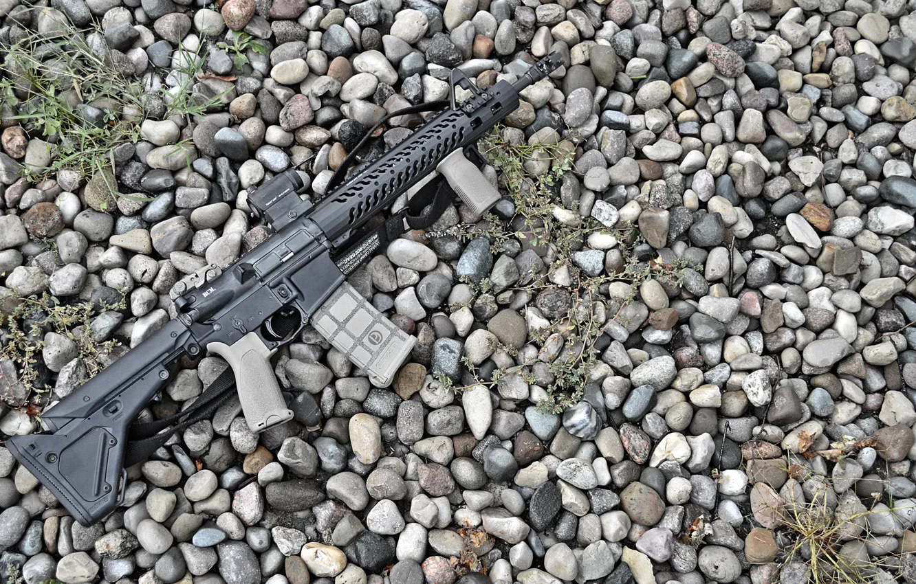 Фото обои оружие, AR-15, BCM, штурмовая винтовка