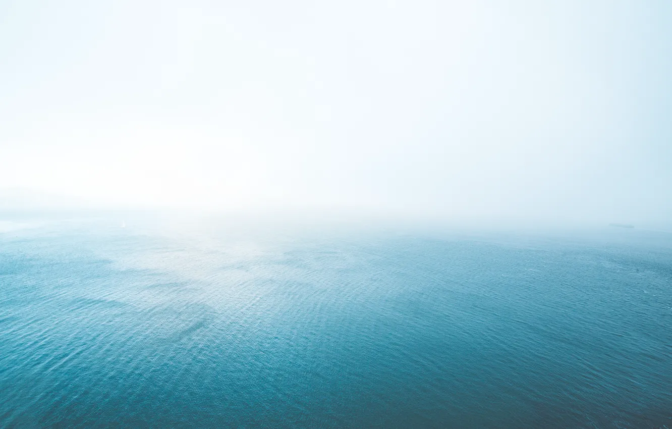 Фото обои волны, вода, океан, рябь