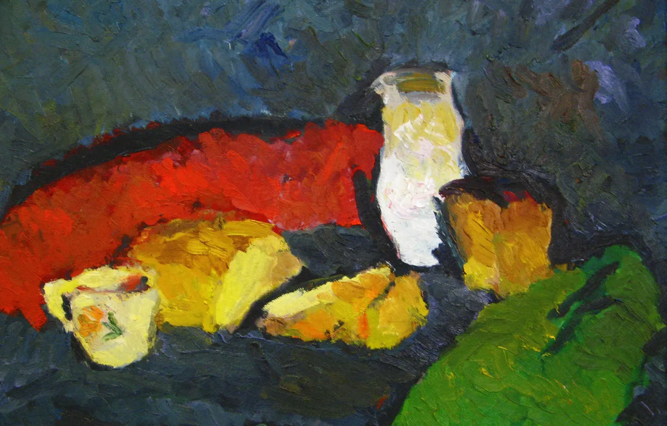 Фото обои 2006, сыр, хлеб, кружка, натюрморт, Петяев