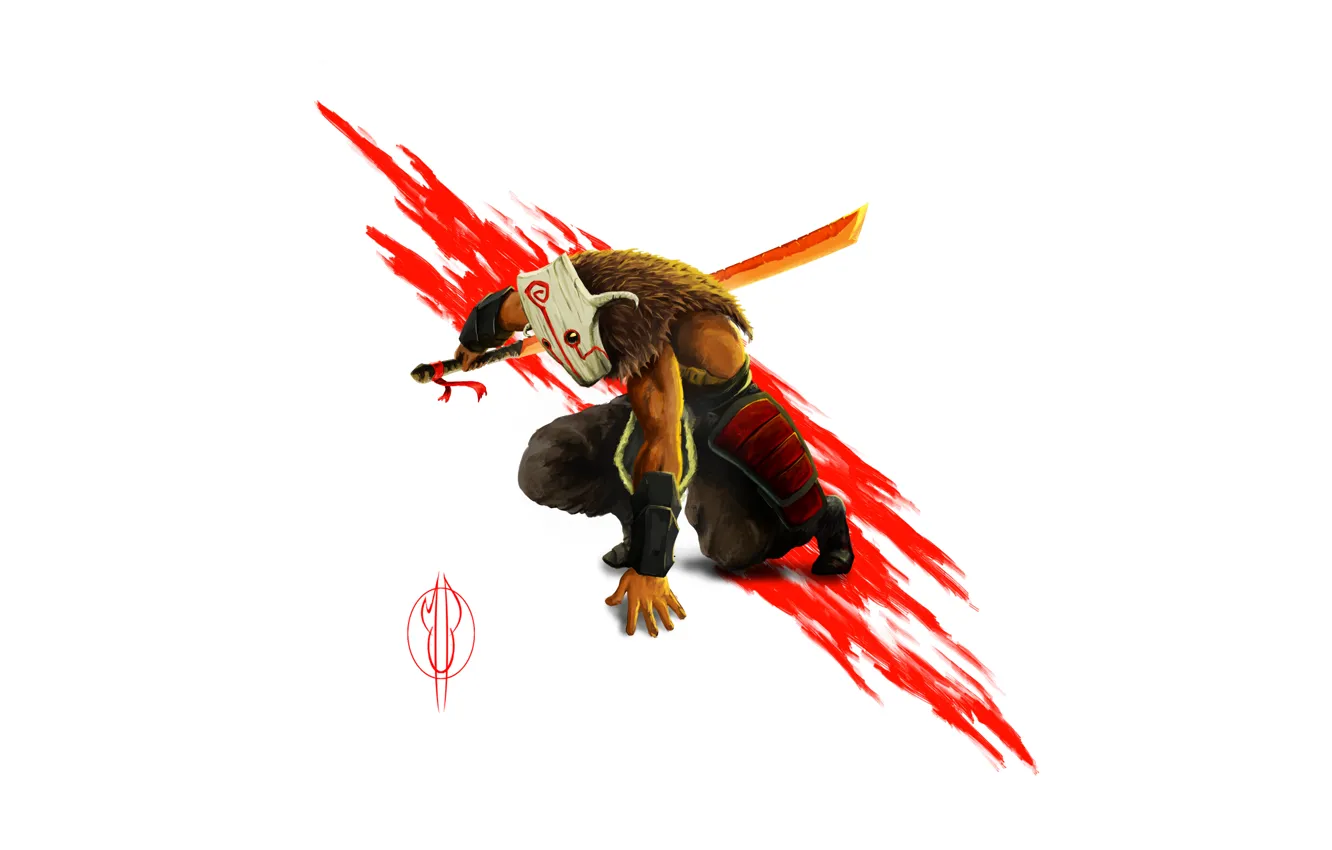 Фото обои Valve, Dota 2, Juggernaut, Healing Ward, Blade Fury, Omnislash, Blade Dance