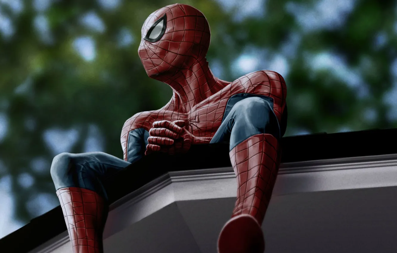 Фото обои Фильм, classic, costume, Spider-Man, Peter Parker, Питер Паркер, Человек-Паук, Film