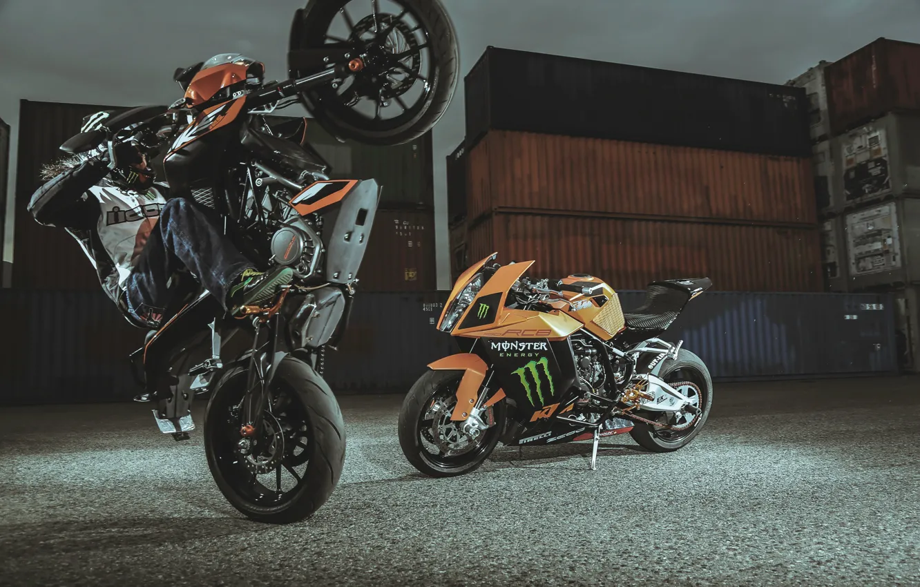 Фото обои ktm, rc8, 125duke