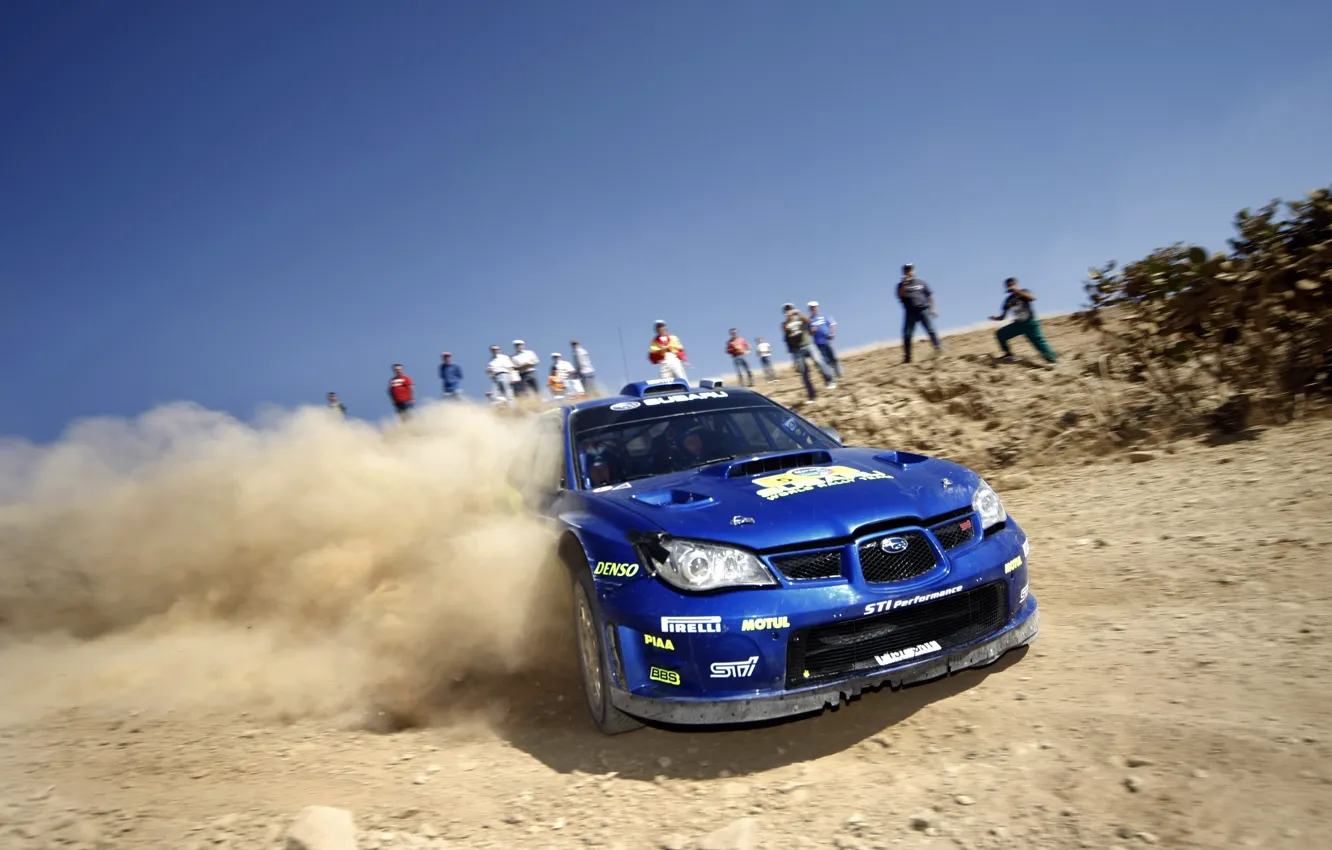 Фото обои subaru, impreza, wrc