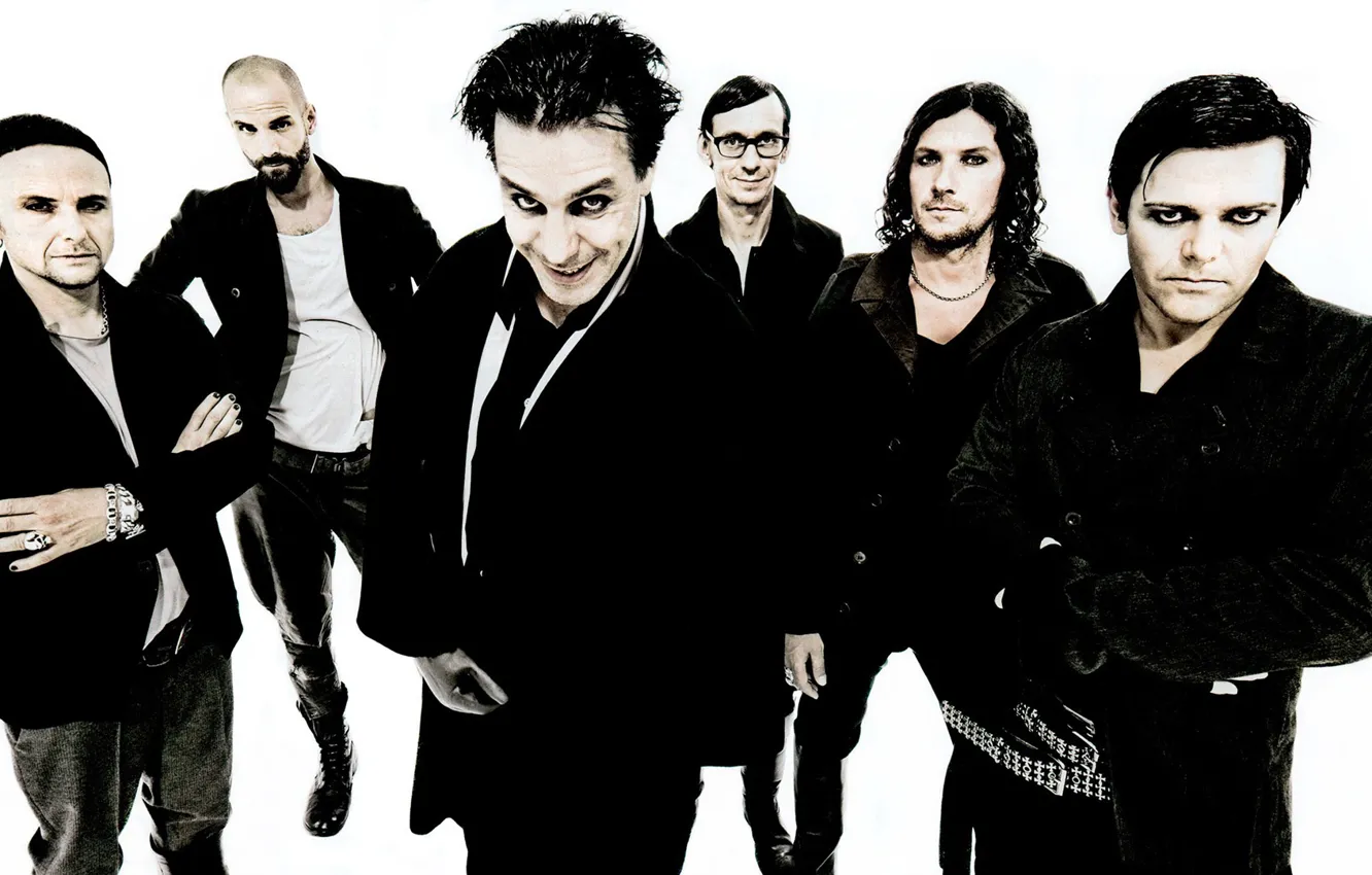 Фото обои rock, rammstein, rock band