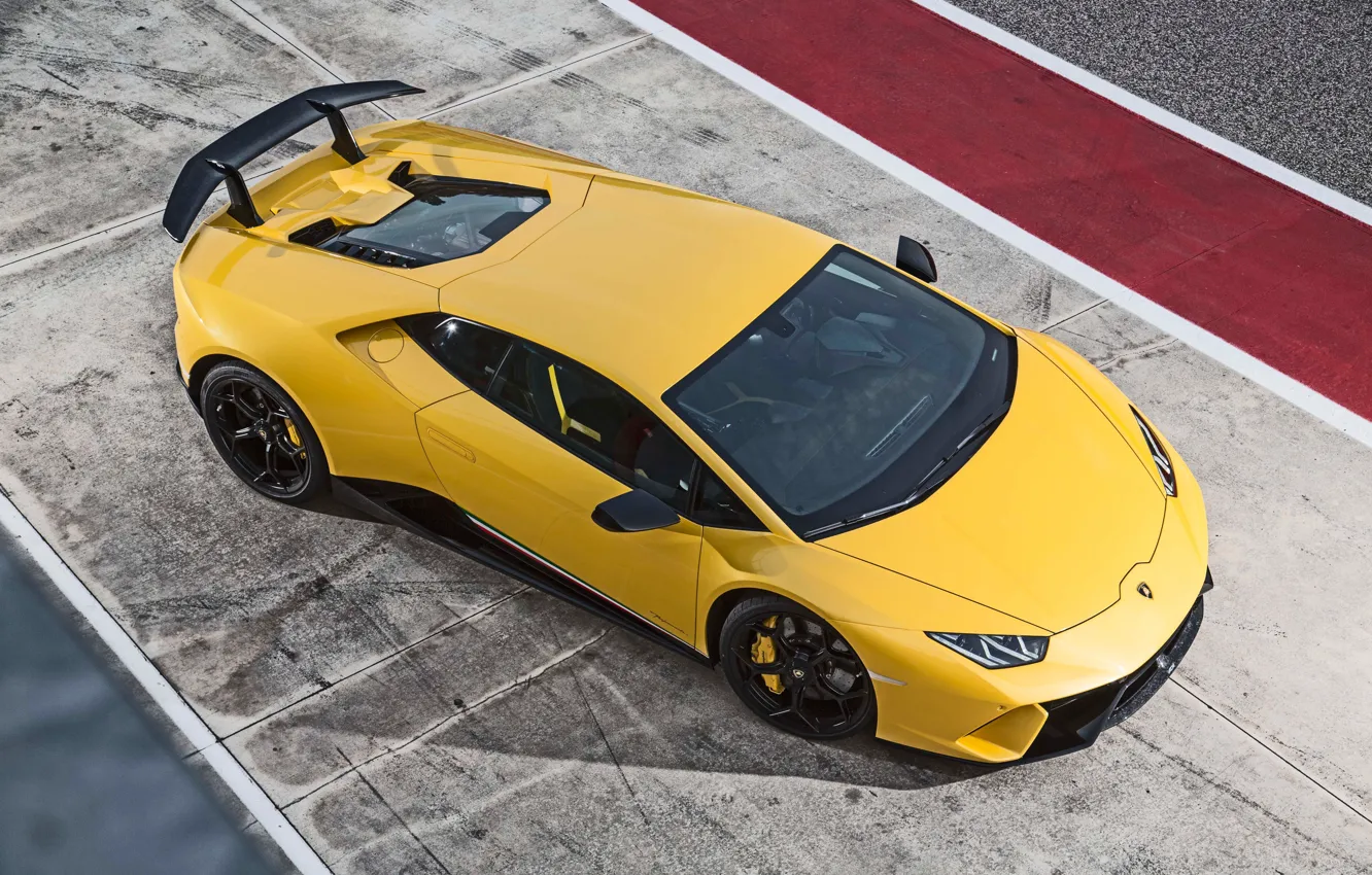 Фото обои Lamborghini, logo, Huracan, Huracan Performante, Lamborghini Huracan Performante