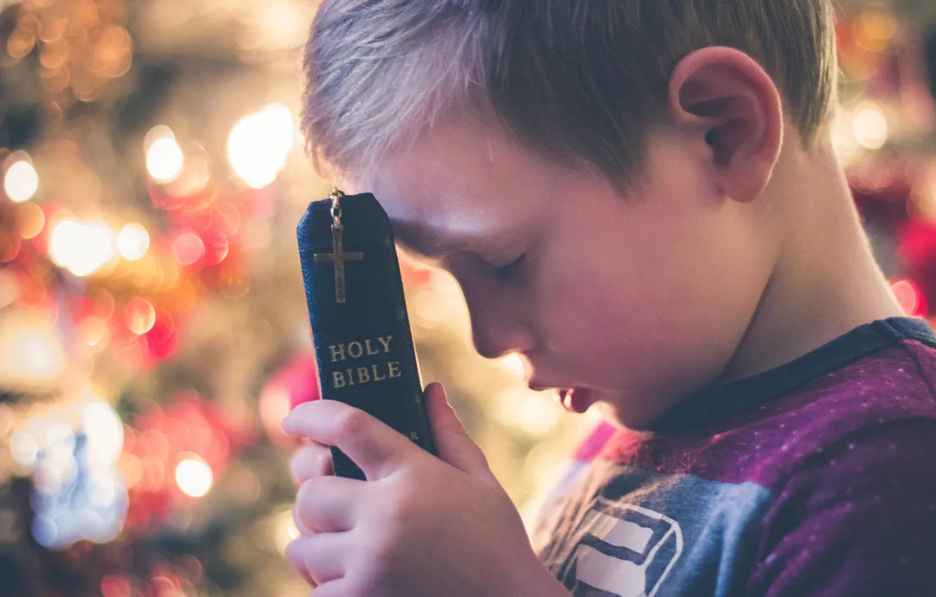 Фото обои Christmas, Christian, God, Christmas Eve, Lord, Bible, Cross, Holy