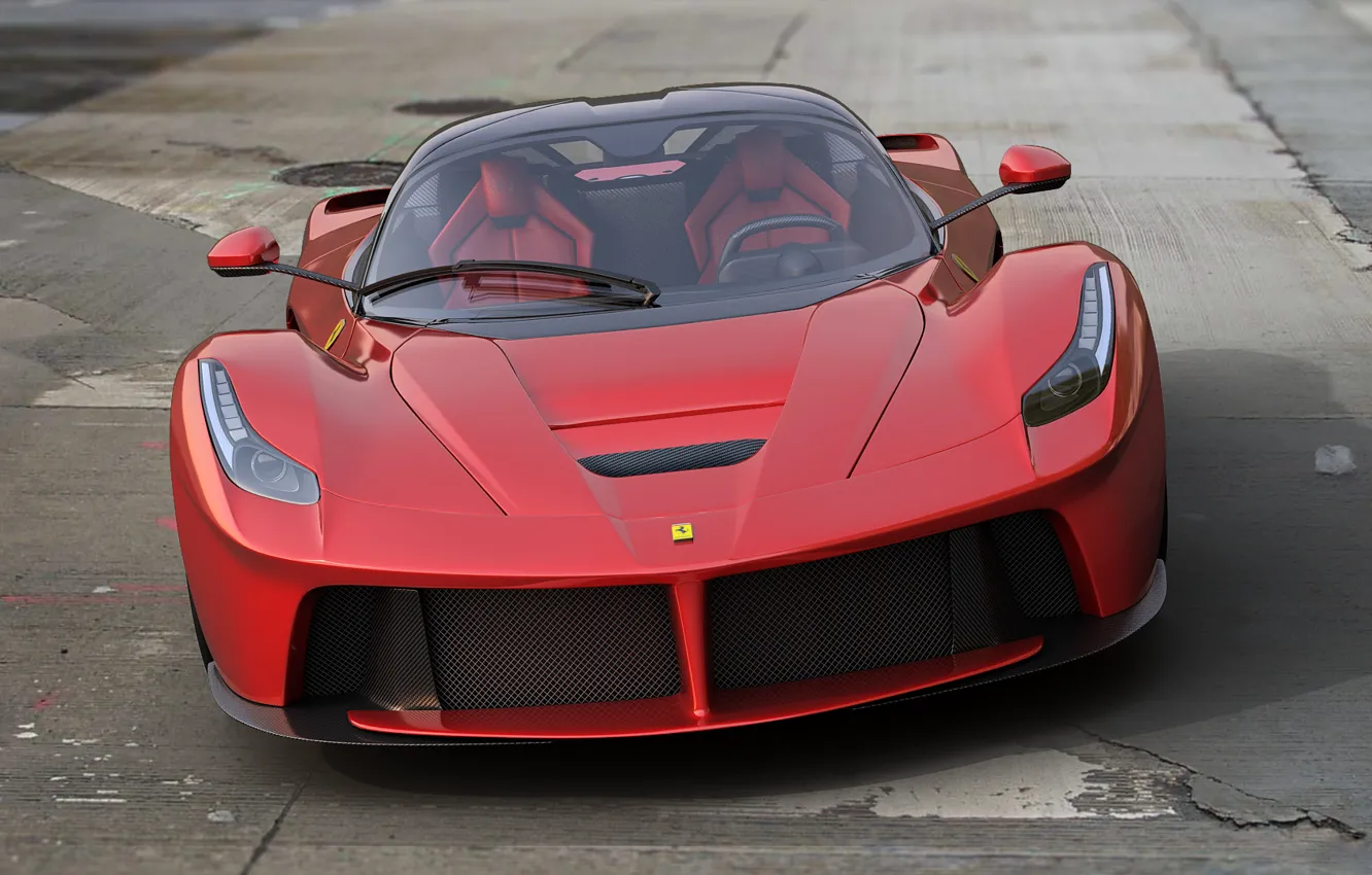 Фото обои Ferrari, Гиперкар, LaFerrari, dangeruss, гибридный суперкар, F70/F150
