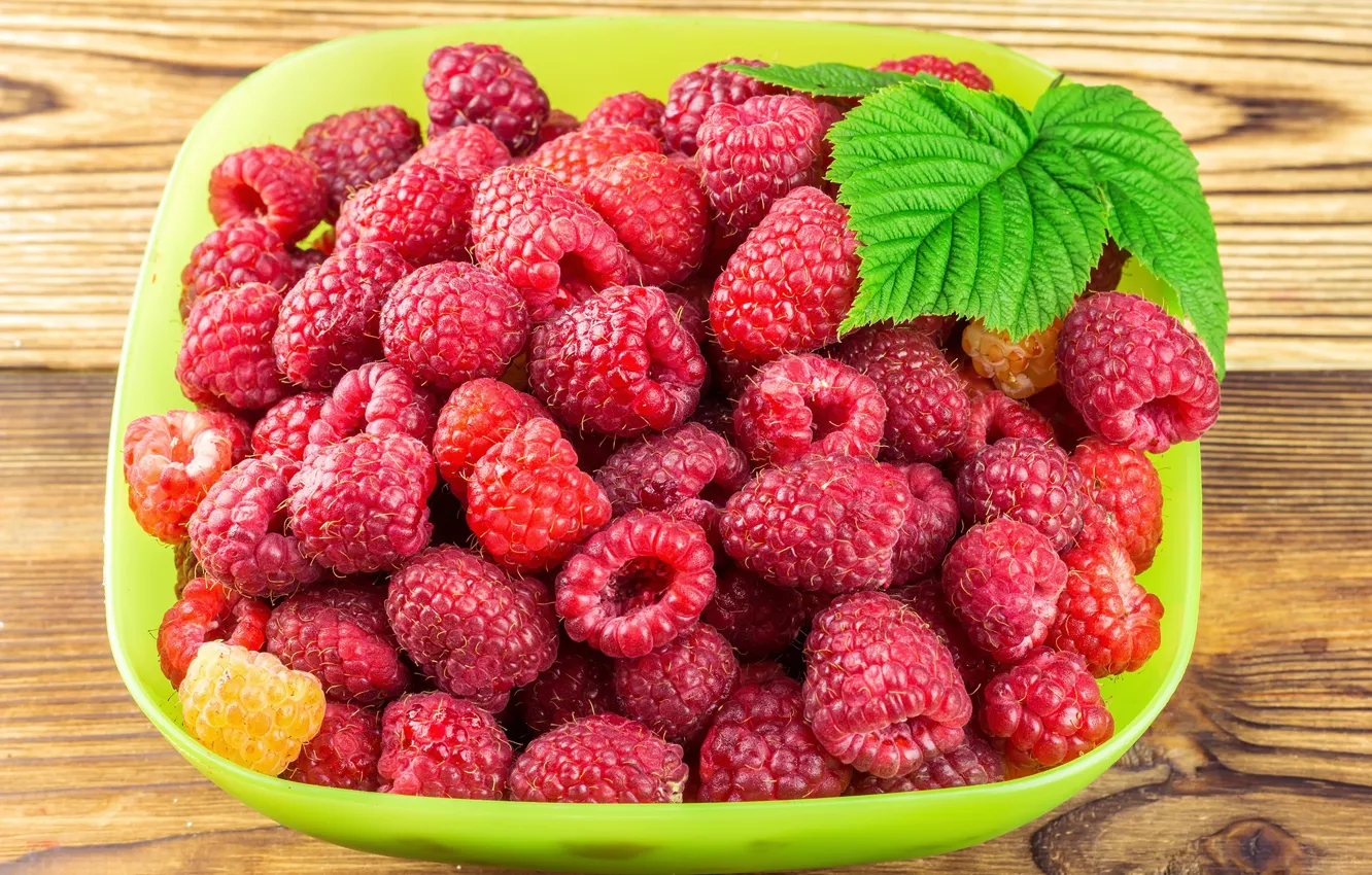 Фото обои ягоды, малина, raspberry