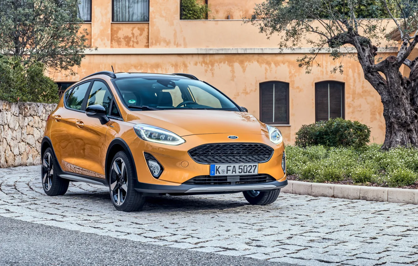 Фото обои Ford, 2018, Fiesta, Active