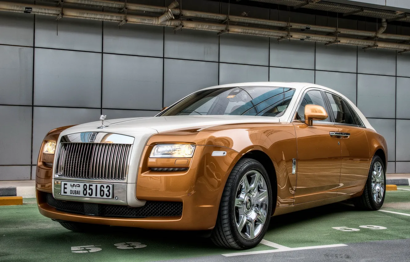 Фото обои авто, Rolls-Royce, Ghost, роскошь, роллс-ройс