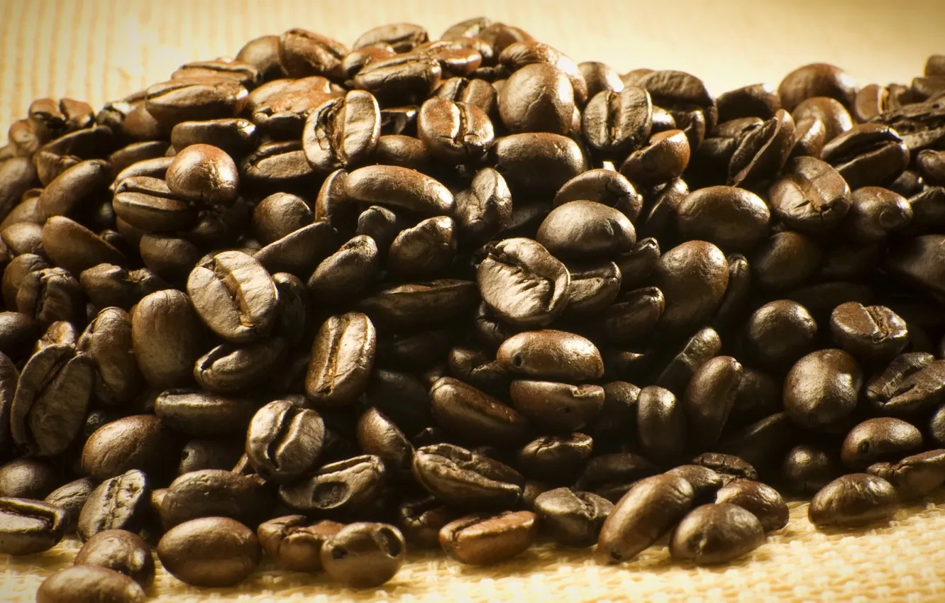 Фото обои макро, кофе, зерна, macro, beans, coffee