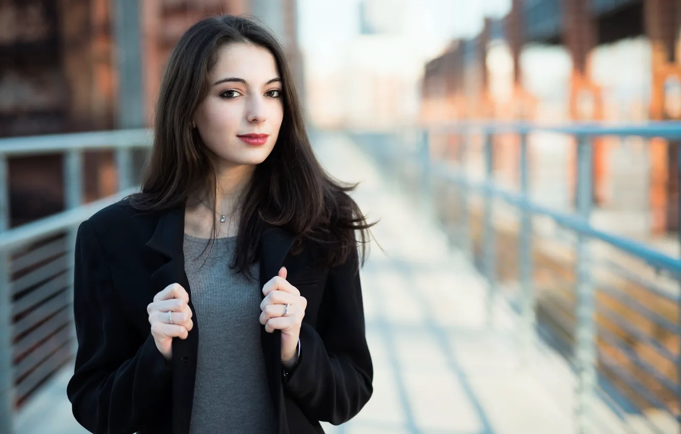 Фото обои взгляд, лицо, модель, милашка, Gaia