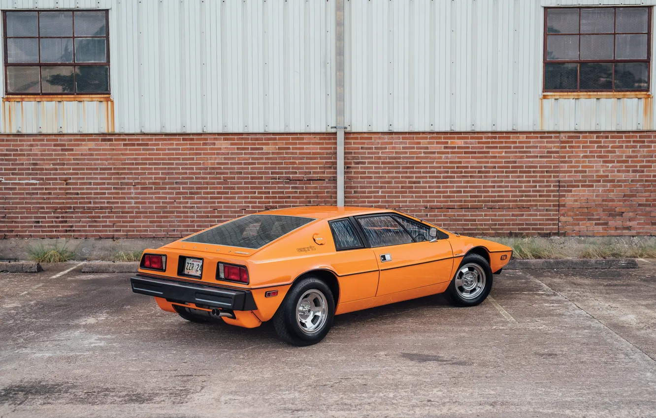 Фото обои Lotus, orange, Esprit, Lotus Esprit