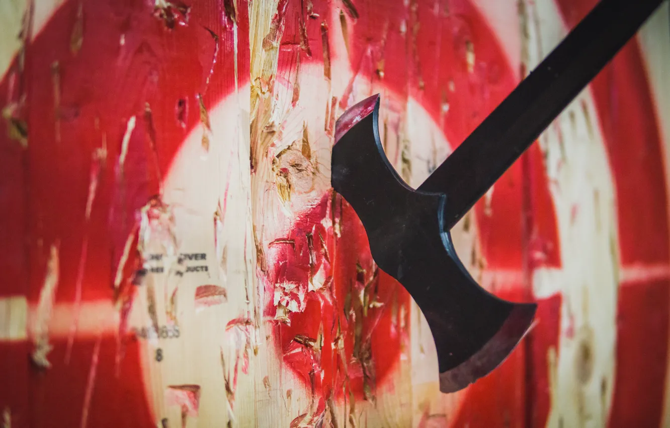 Фото обои metal, wood, target shooting