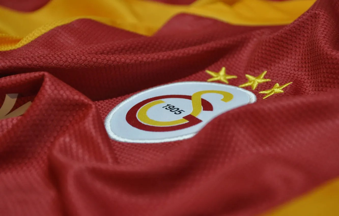 Фото обои wallpaper, sport, logo, football, t-shirt, Galatasaray