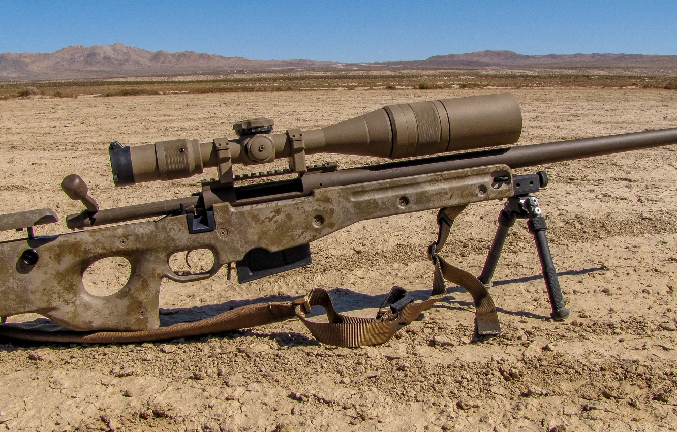 Фото обои оптика, винтовка, снайперская, сошка, Remington 700