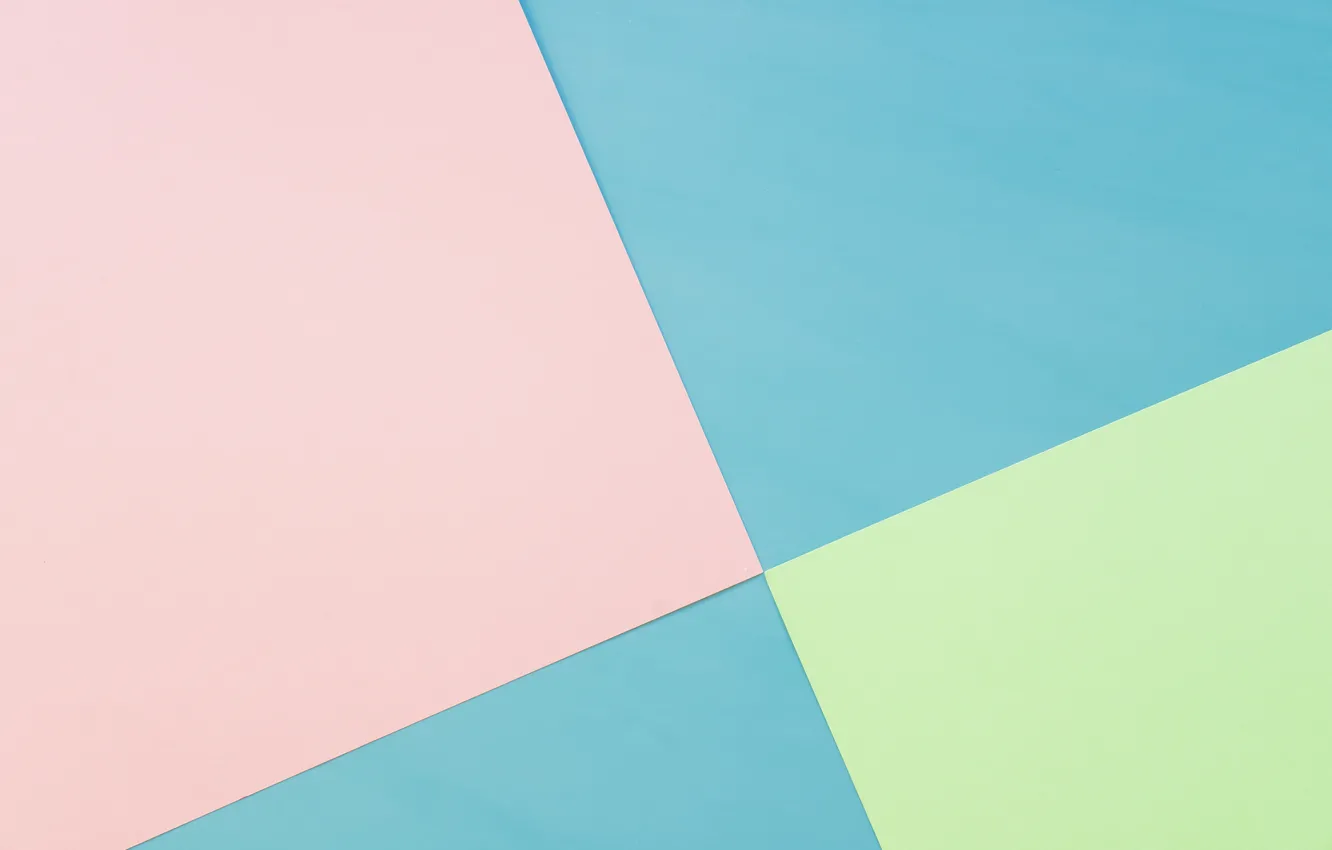 Фото обои желтый, абстракция, геометрия, розовый фон, голубой фон, линии background