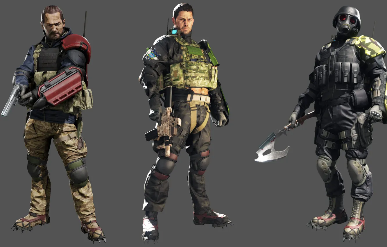Фото обои cinema, gun, pistol, game, armor, weapon, man, Umbrella