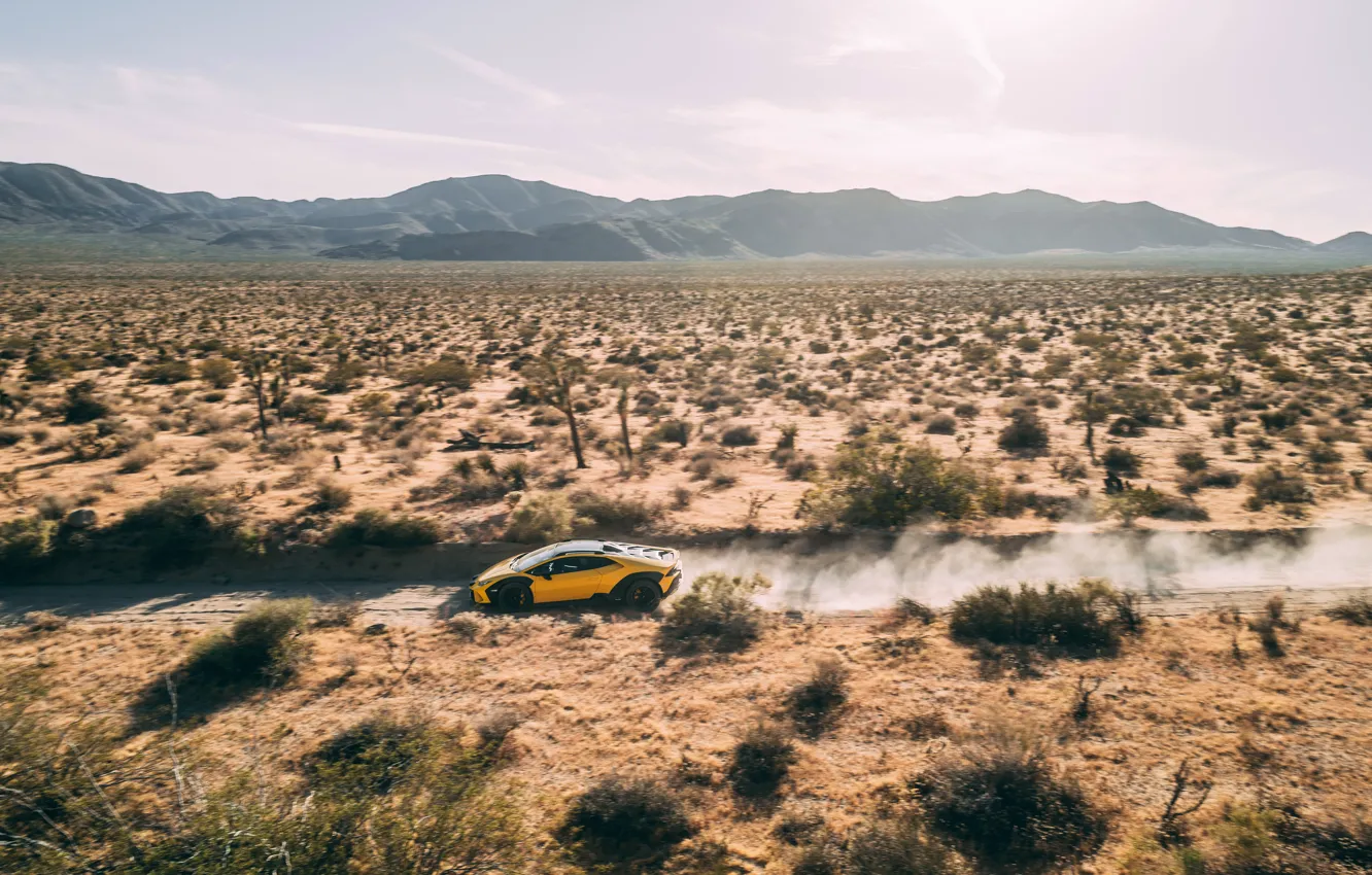 Фото обои Lamborghini, off-road, Huracan, Lamborghini Huracan Sterrato