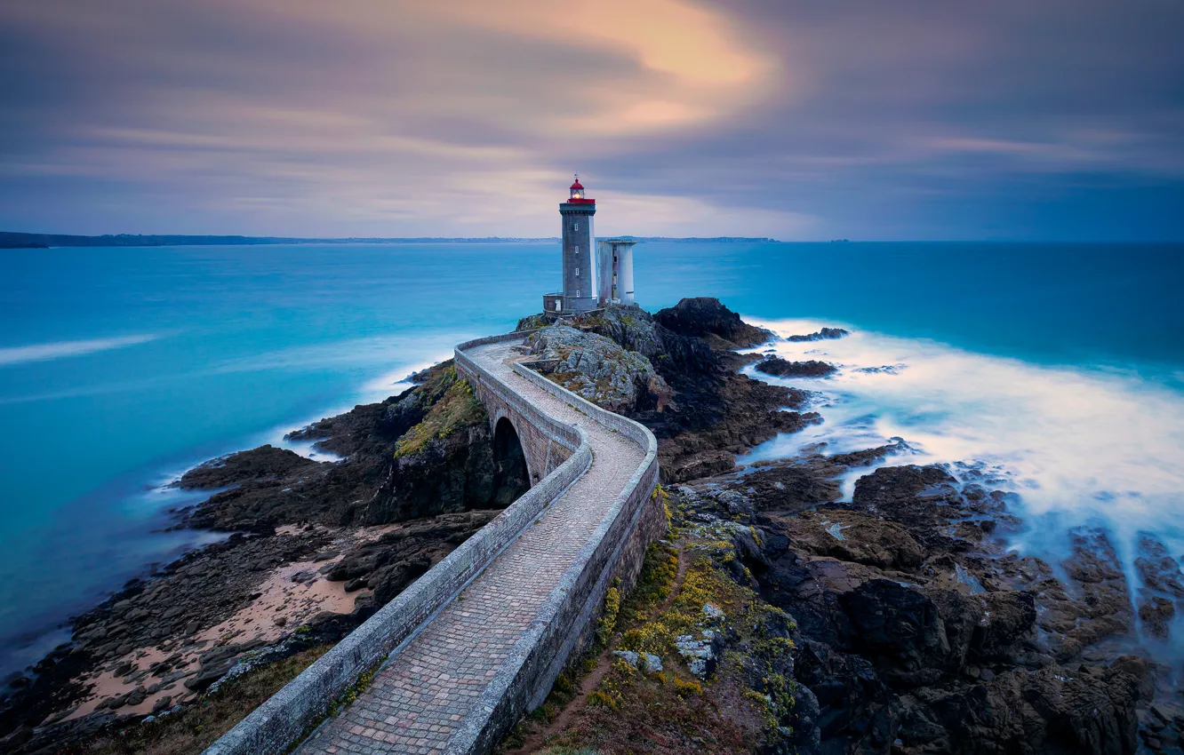 Фото обои sky, sea, lighthouse