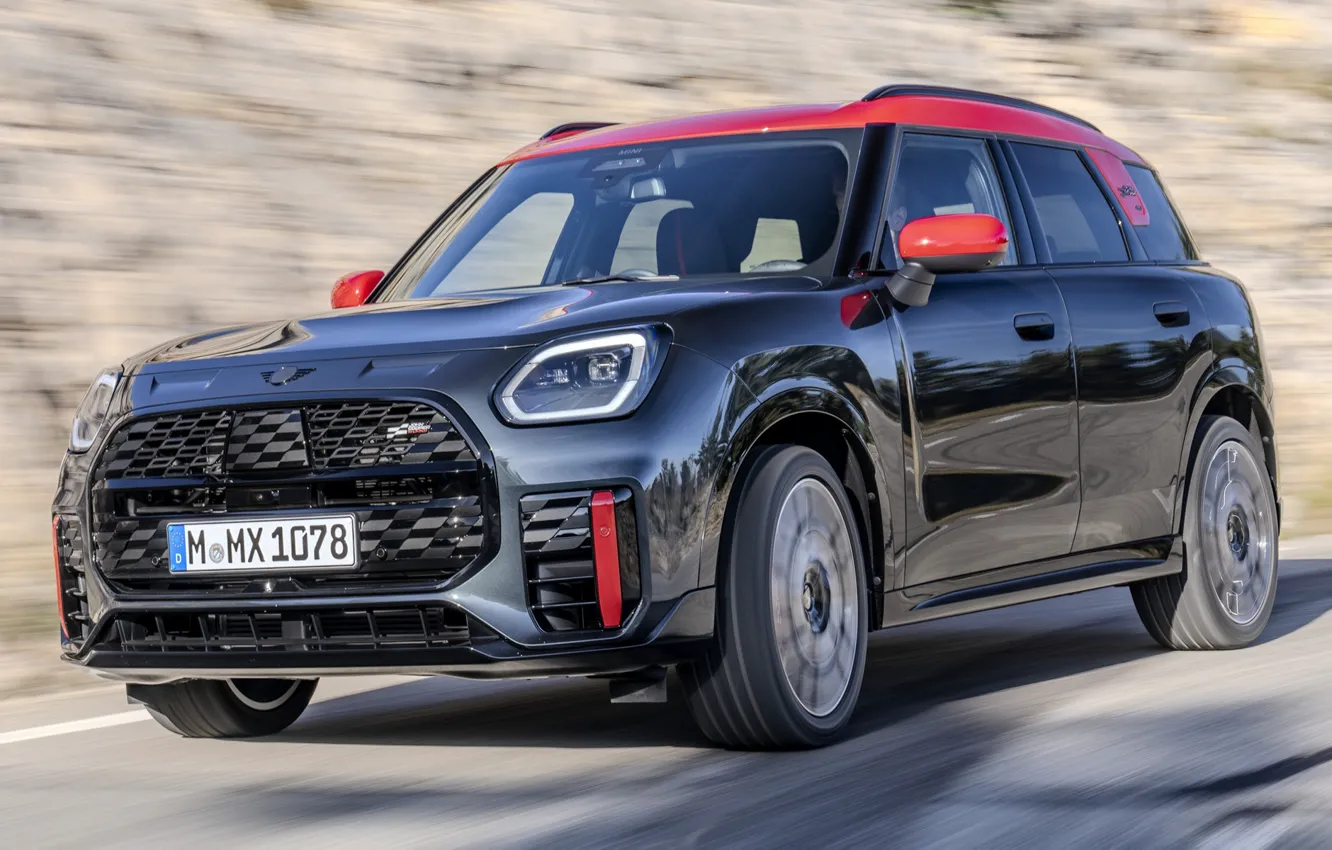 Фото обои Mini, Countryman, MINI, Мини, 2023, John Cooper Work, Mini Countryman John Cooper Work