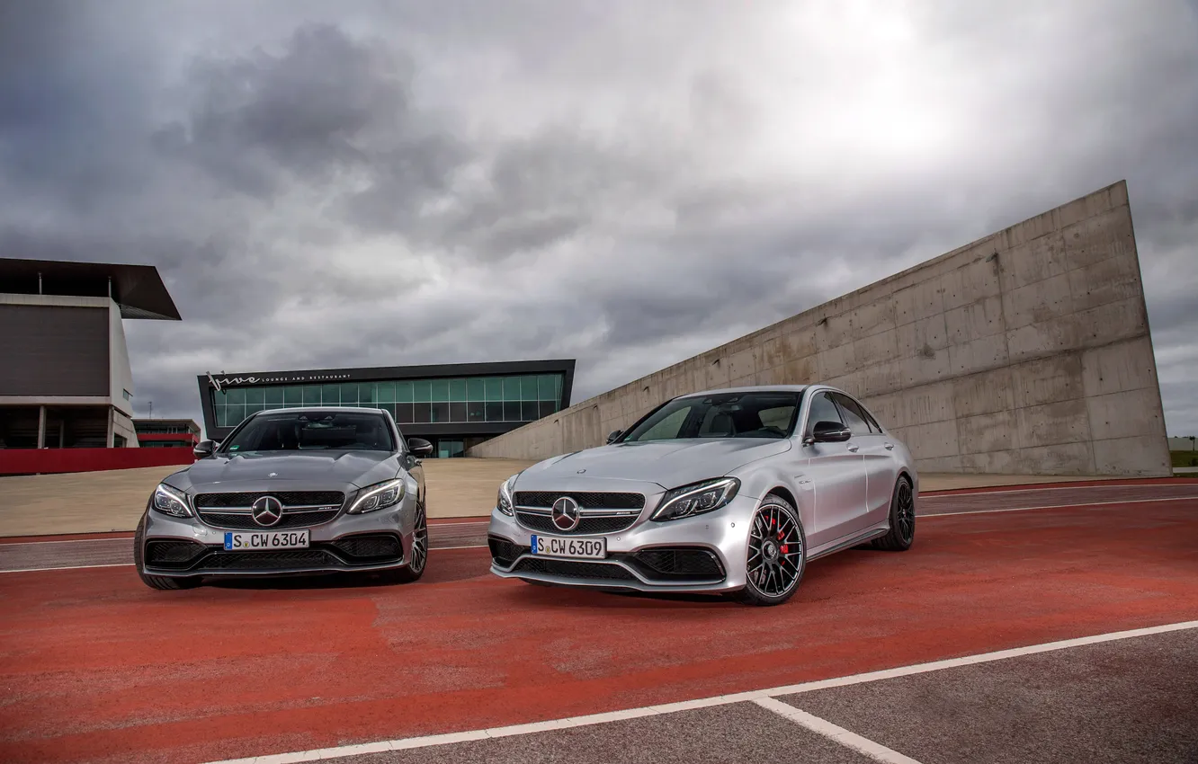 Фото обои Mercedes-Benz, седан, мерседес, C-Class, W205