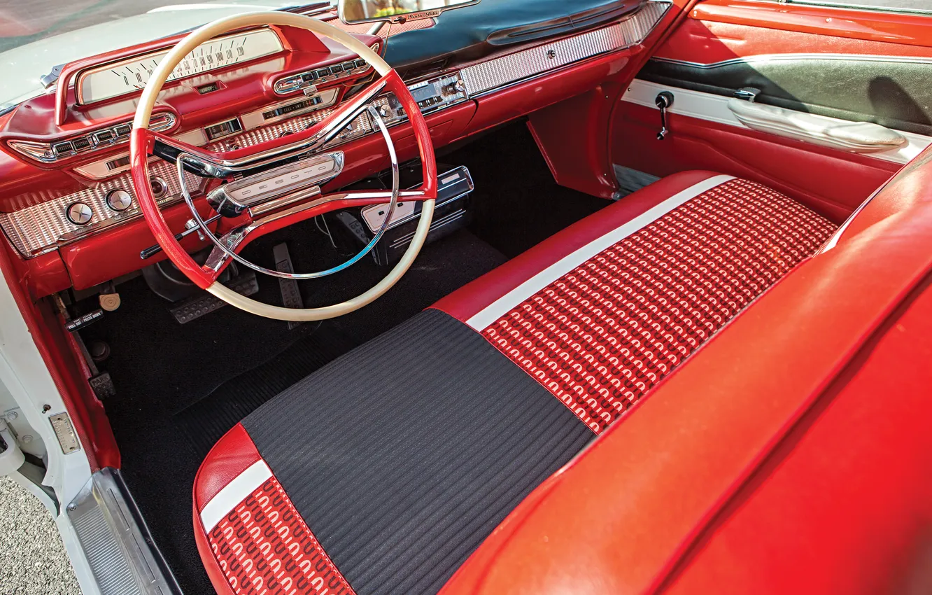 Фото обои ретро автомобили, 1961, DeSoto, Chrysler Corporation, retro cars, DeSoto 2-door Hardtop
