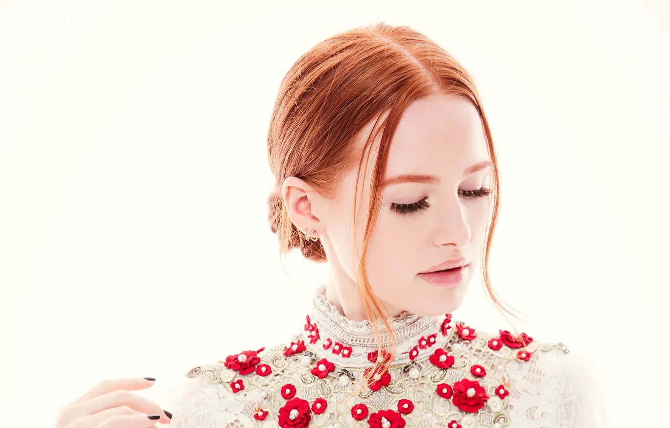 Фото обои актриса, рыжая, рыжеволосая, Madelaine Petsch