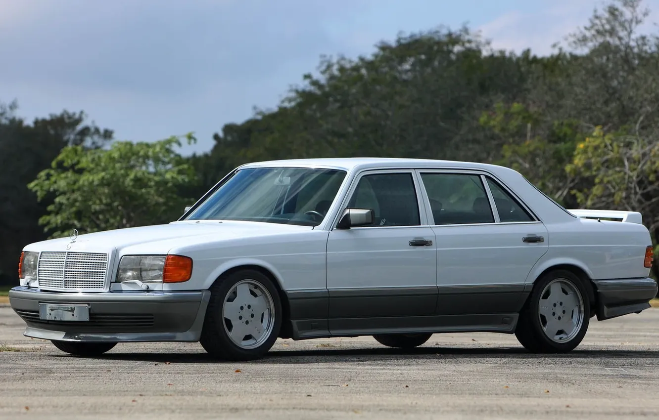 Фото обои AMG, Mercedes - Benz, W126, 560SEL