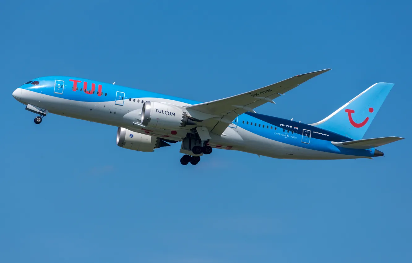 Фото обои Boeing, 787-8, TUI Airlines
