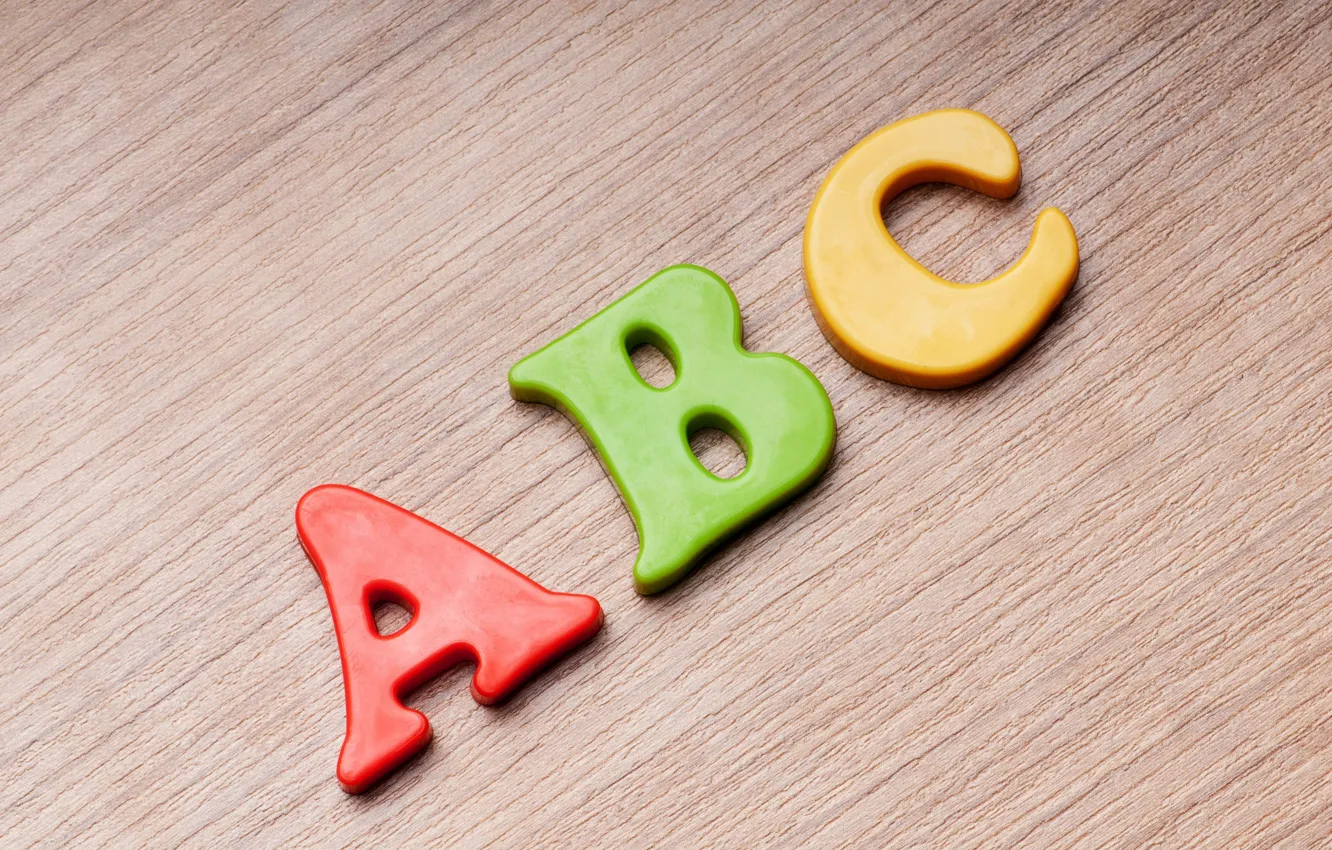 Фото обои буквы, фон, разное, английские буква, a b c
